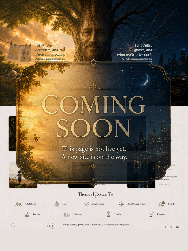Anthony Kunda. Coming Soon